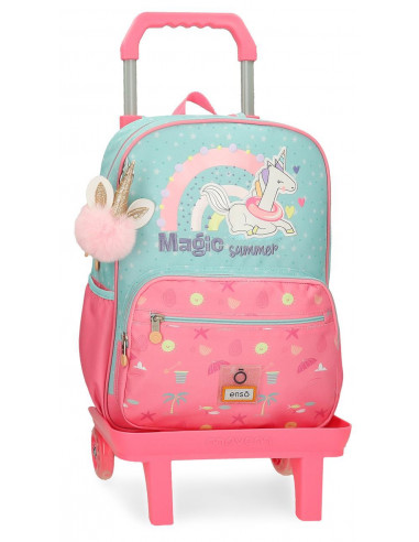 96324T1 MOCHILA ADAP. C/CARRO 38CM.ENSO MAGIC SUMMER